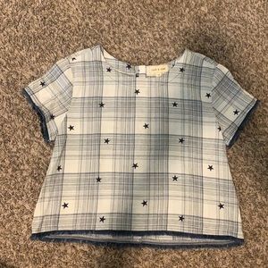 cloth & stone | Stars & Stripes blouse | size M 🌟